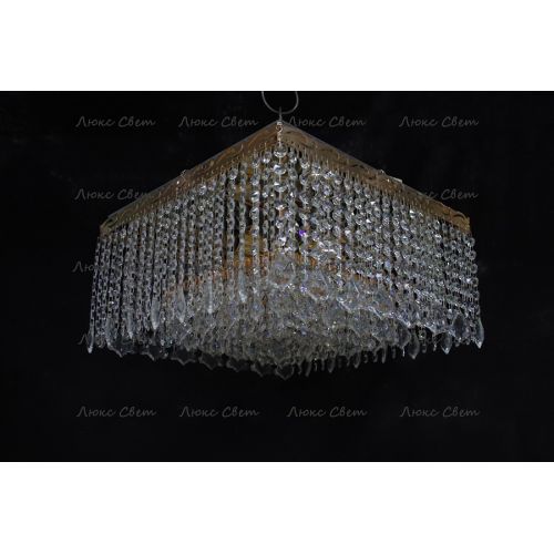 Люстра Квадрат гамма дубик длинная в Ижевске Гусь Хрустальный