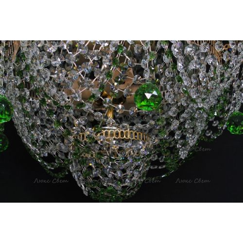 Люстра Ромашка Аленка цветная в Ижевске Гусь Хрустальный