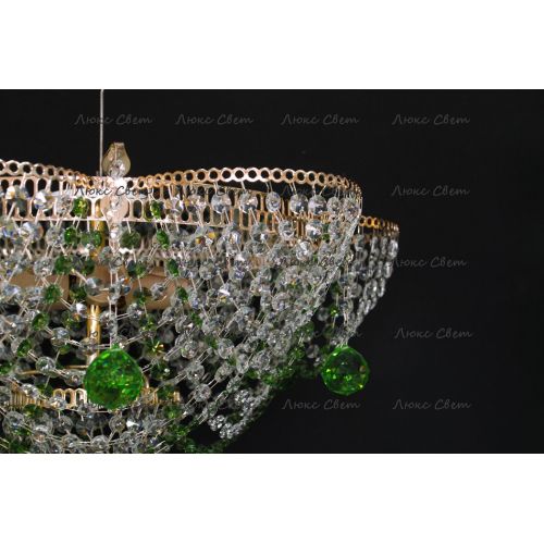 Люстра Ромашка Аленка цветная в Ижевске Гусь Хрустальный