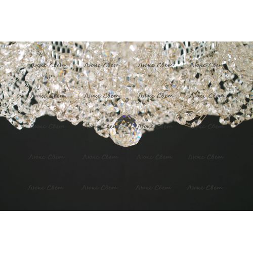 Люстра Лотос Пион 6 ламп в Ижевске Гусь Хрустальный