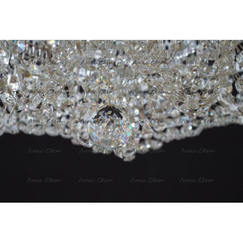 Люстра Лотос Пион 6 ламп в Ижевске Гусь Хрустальный