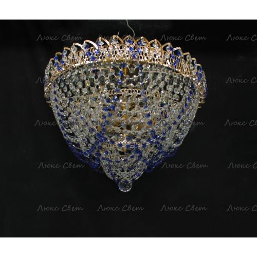 Люстра Водопад Роза синяя в Ижевске Люстра Водопад Роза синяя в Ижевске