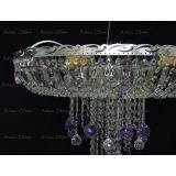 Люстра Анжелика 1 шар 40 мм фиолетовая в Ижевске