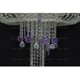 Люстра Анжелика 1 шар 40 мм фиолетовая в Ижевске