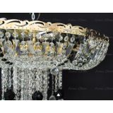 Люстра Анжелика 1 шар 40 мм черная в Ижевске