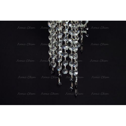 Люстра Анжелика 1 шар 40 мм черная в Ижевске Гусь Хрустальный