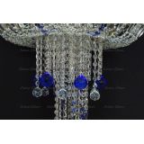 Люстра Анжелика 1 шар 40 синяя в Ижевске