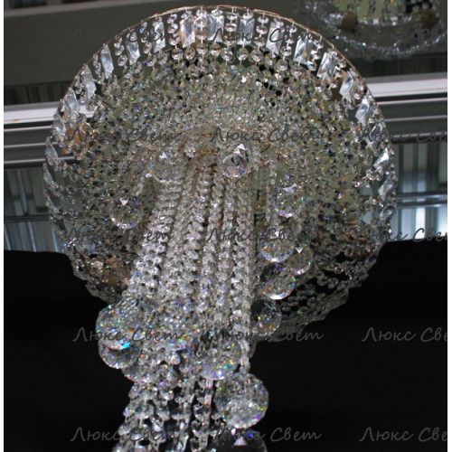 Люстра Анжелика №2 шар 40 в Ижевске Гусь Хрустальный