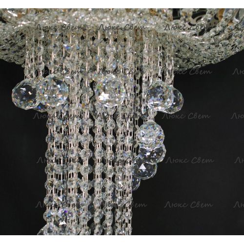 Люстра Анжелика №2 шар 40 в Ижевске Гусь Хрустальный