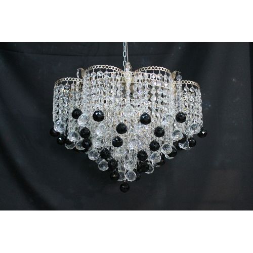 Люстра Ромашка Крона цветная в Ижевске Гусь Хрустальный