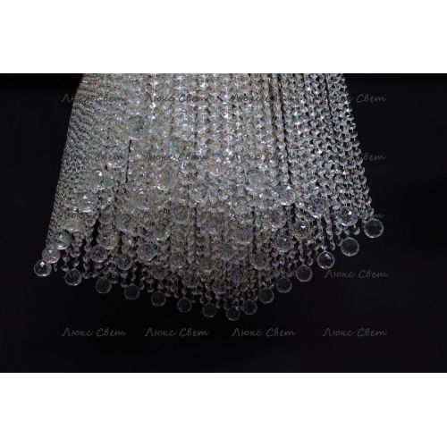 Люстра Квадрат гамма 53 см шар 30 мм  в Ижевске Гусь Хрустальный