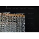 Люстра Квадрат гамма 53 см шар 30 мм  в Ижевске