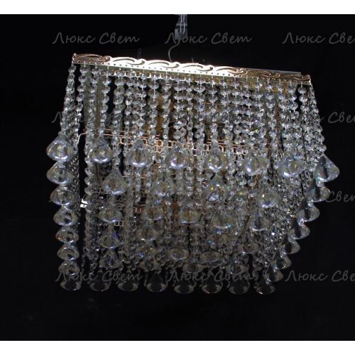 Люстра Квадрат гамма конус 40 мм длинная в Ижевске Гусь Хрустальный