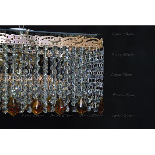 Люстра Квадрат Гамма дубик чайный  в Ижевске Гусь Хрустальный