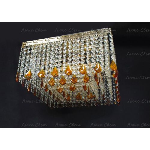 Люстра Квадрат Гамма дубик чайный  в Ижевске Гусь Хрустальный