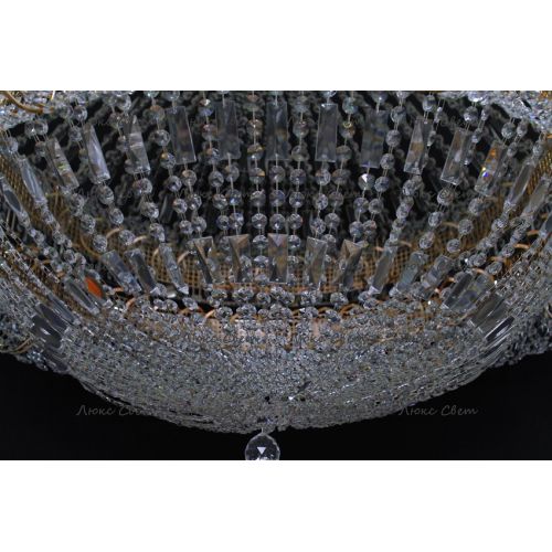 Люстра Кольцо Купол 2 - 1000 мм в Ижевске Гусь Хрустальный