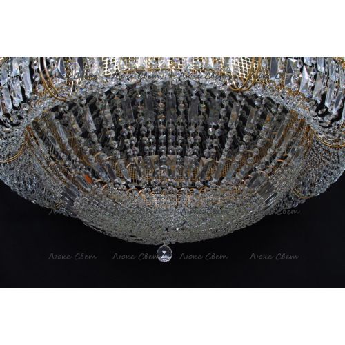 Люстра Кольцо Купол 2 - 1000 мм в Ижевске Гусь Хрустальный