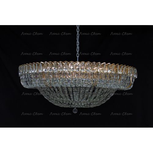 Люстра Кольцо купол 2 - 1000 мм пластина  в Ижевске Гусь Хрустальный