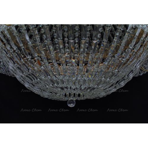 Люстра Кольцо купол 2 - 1000 мм пластина  в Ижевске Гусь Хрустальный