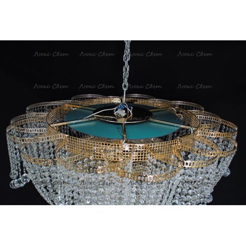 Люстра Лотос 1000 мм  в Ижевске Гусь Хрустальный