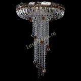 Люстра Анжелика №2 длинная шар 30 мм чайная  в Ижевске