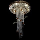 Люстра Анжелика №2 длинная шар 30 мм чайная  в Ижевске