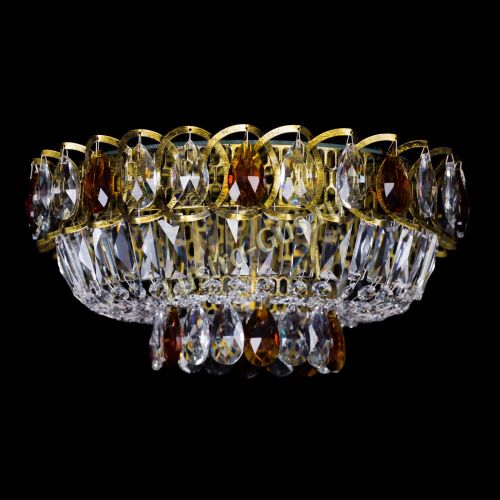 Люстра Астра Бутон №1 чайная под бронзу в Ижевске Гусь Хрустальный