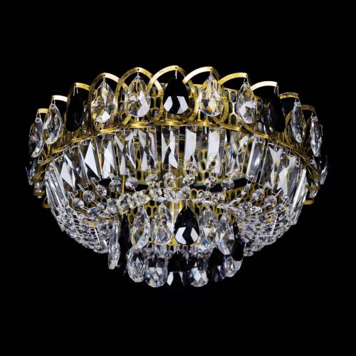 Люстра Астра Бутон №1 черная под бронзу в Ижевске Гусь Хрустальный