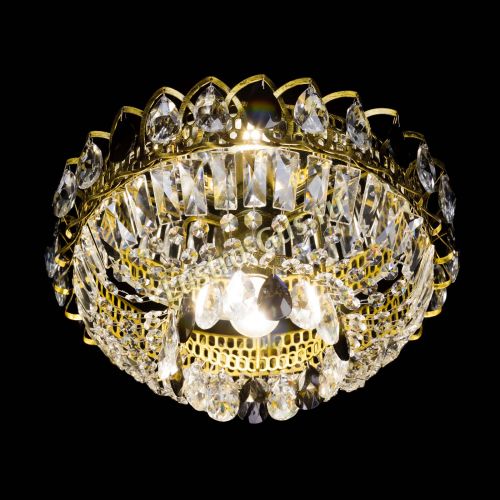 Люстра Астра Бутон №1 черная под бронзу в Ижевске Гусь Хрустальный