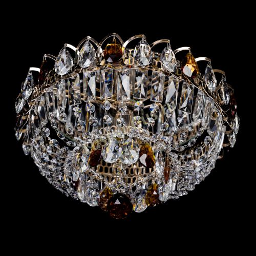 Люстра Астра Бутон №1 с шаром чайная в Ижевске Гусь Хрустальный