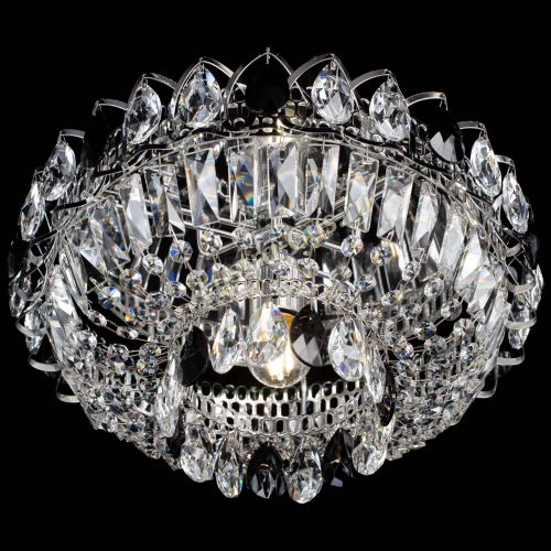 Люстра Астра Бутон №1 черная в Ижевске Гусь Хрустальный