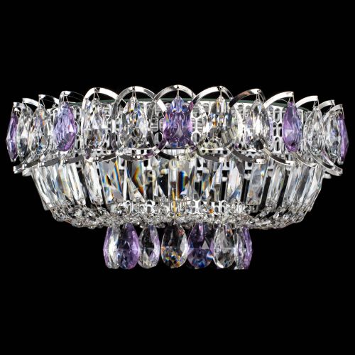 Люстра Астра Бутон №1 фиолетовая в Ижевске Гусь Хрустальный