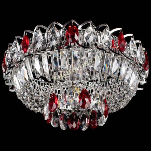 Люстра Астра Бутон №1 красная в Ижевске Гусь Хрустальный
