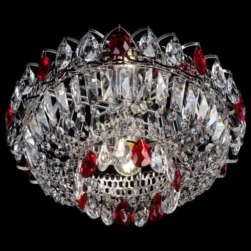 Люстра Астра Бутон №1 красная в Ижевске Гусь Хрустальный