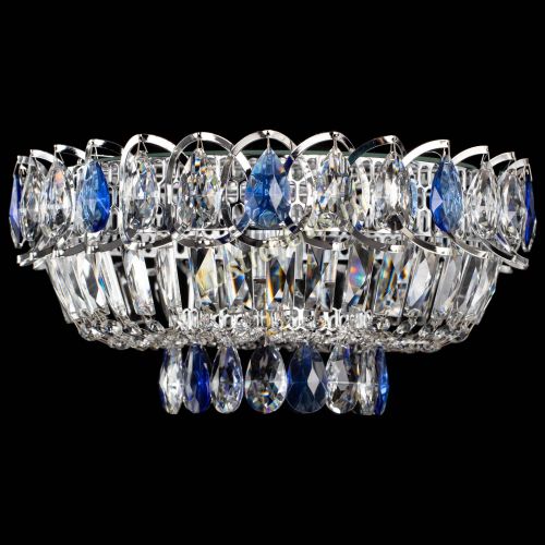 Люстра Астра Бутон №1 синяя в Ижевске Гусь Хрустальный