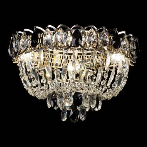 Люстра Астра Бутон №2 черная в Ижевске Гусь Хрустальный