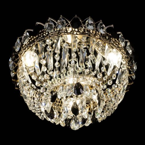 Люстра Астра Бутон №2 черная в Ижевске Гусь Хрустальный