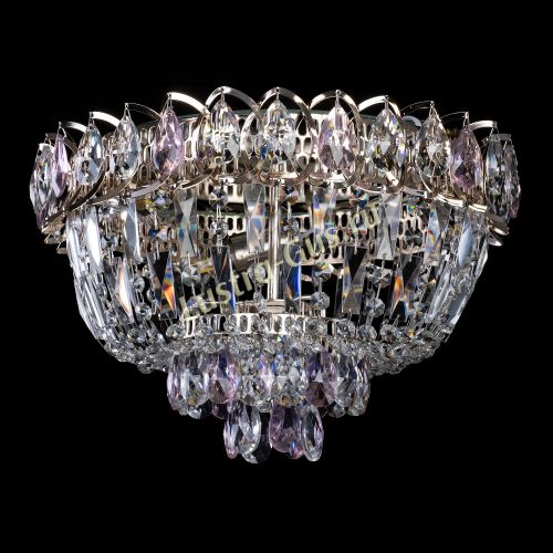 Люстра Астра Бутон №2 розовая в Ижевске Гусь Хрустальный