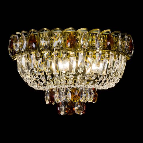 Люстра Астра Бутон №3 чайная под бронзу в Ижевске Гусь Хрустальный