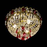 Люстра Астра Бутон №3 красная под бронзу в Ижевске