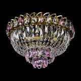 Люстра Астра Бутон №3 розовая под бронзу в Ижевске