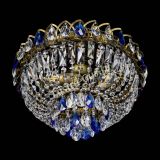 Люстра Астра Бутон №3 синяя под бронзу в Ижевске Люстра Астра Бутон №3 синяя под бронзу в Ижевске