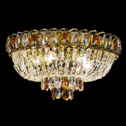 Люстра Астра Бутон №5 чайная под бронзу в Ижевске Гусь Хрустальный