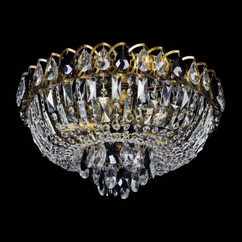 Люстра Астра Бутон №5 черная под бронзу в Ижевске Гусь Хрустальный