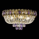 Люстра Астра Бутон №5 фиолетовая под бронзу в Ижевске