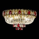 Люстра Астра Бутон №5 красная под бронзу в Ижевске