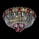 Люстра Астра Бутон №5 красная под бронзу в Ижевске