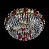 Люстра Астра Бутон №5 красная под бронзу в Ижевске