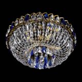 Люстра Астра Бутон №5 синяя под бронзу в Ижевске