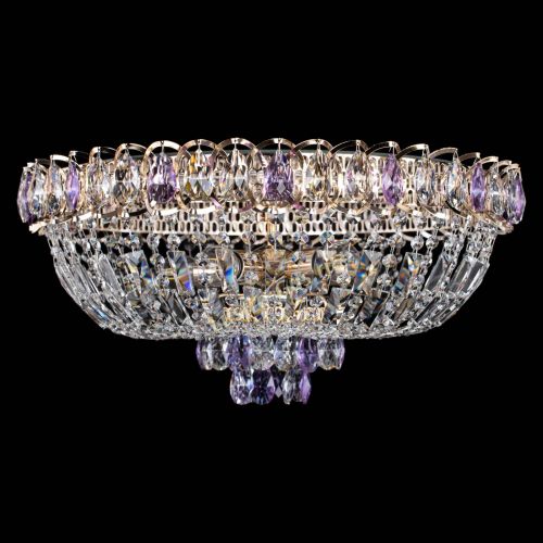 Люстра Астра Бутон №5 фиолетовая в Ижевске Гусь Хрустальный